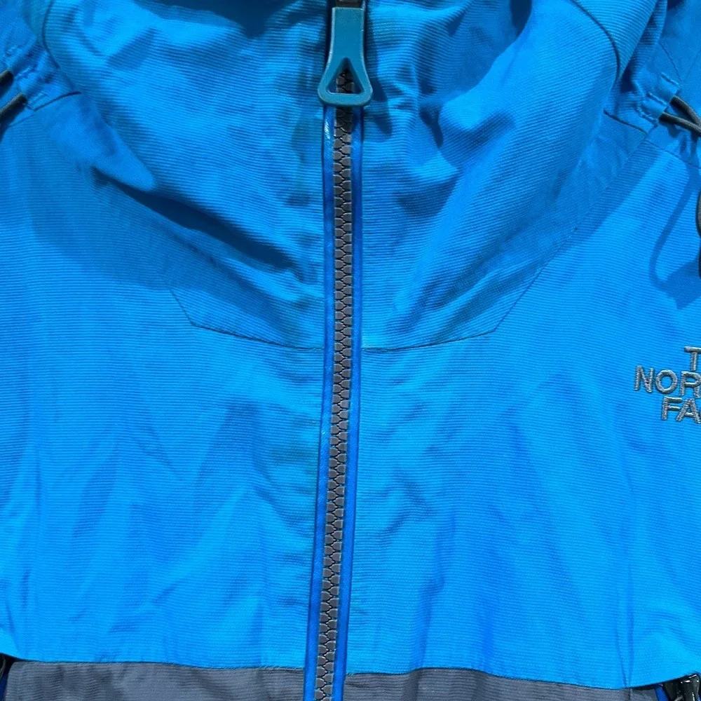The North Face Pro Project Goretex Jacket Mens 2XL Ski Snowboard‎ Hood Blue Gray